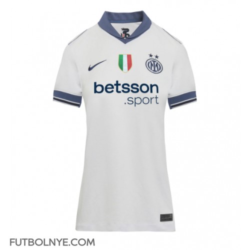 Camiseta Inter Milan Visitante Equipación para mujer 2024-25 manga corta